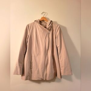 Soia & Kyo Beige Zip Jacket